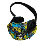 Graffiti Wall Print Pet Sling Carrier