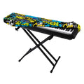 Graffiti Wall Print Piano Keyboard Cover