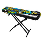 Graffiti Wall Print Piano Keyboard Cover