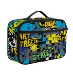 Graffiti Wall Print Portable Lunch Bag
