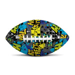 Graffiti Wall Print Rugby Ball