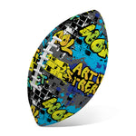 Graffiti Wall Print Rugby Ball