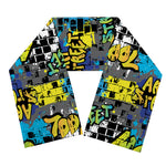 Graffiti Wall Print Scarf