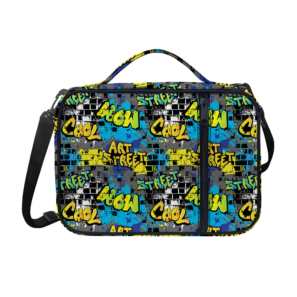 Graffiti Wall Print Shoulder Strap Bible Bag