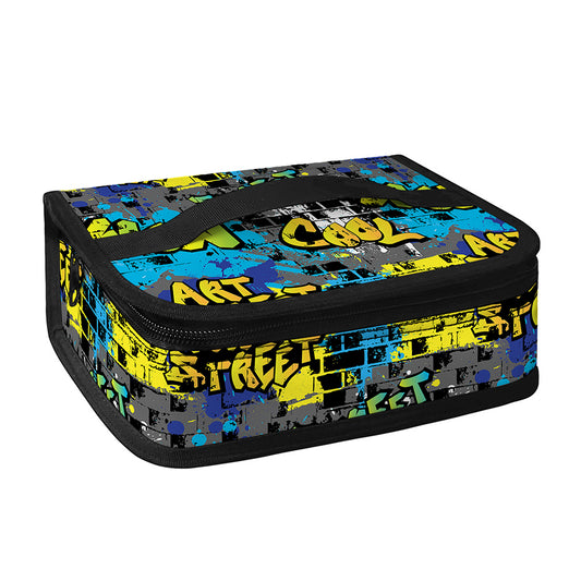 Graffiti Wall Print Small Lunch Bag
