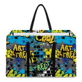 Graffiti Wall Print Utility Tote Bag