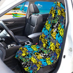 Graffiti Wall Print Waterproof Car Seat Cover