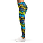 Graffiti Wall Print Women's Leggings