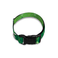 Grass Green Argyle Pattern Print Dog Collar