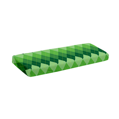 Grass Green Argyle Pattern Print Piano Keyboard Cover