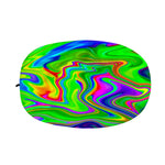 Green Abstract Liquid Trippy Print Car Side Mirror Covers