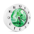 Green Acid Melt Print Alarm Clock