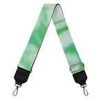 Green Acid Melt Print Bag Strap