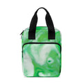 Green Acid Melt Print Bible Tote Bag