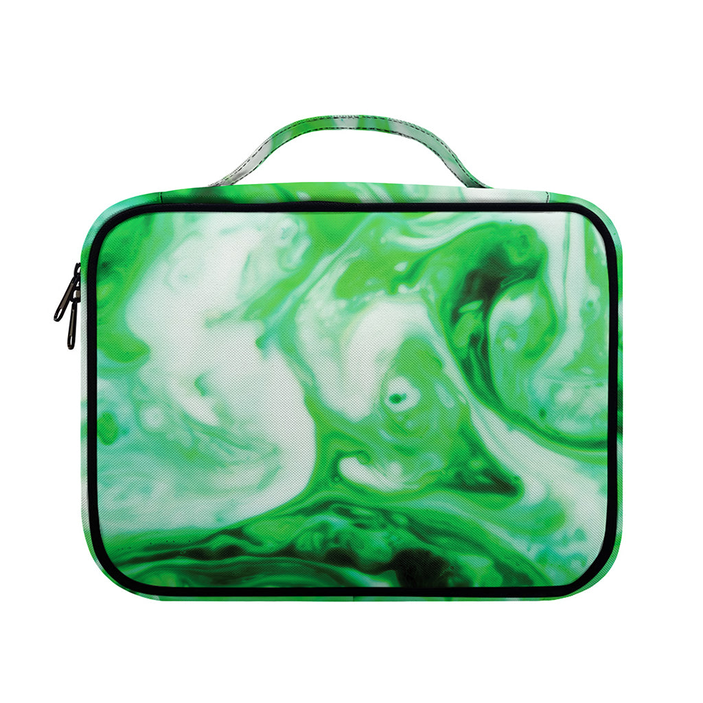 Green Acid Melt Print Briefcase Bible Bag