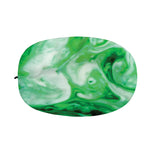 Green Acid Melt Print Car Side Mirror Covers