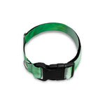 Green Acid Melt Print Dog Collar