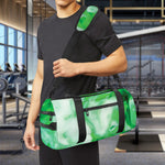 Green Acid Melt Print Gym Bag