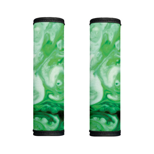 Green Acid Melt Print Handle Covers