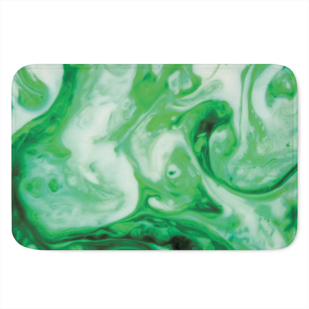 Green Acid Melt Print Indoor Door Mat