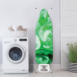 Green Acid Melt Print Ironing Board Cover