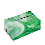 Green Acid Melt Print Rectangle Tissue Box Cover