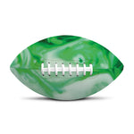 Green Acid Melt Print Rugby Ball