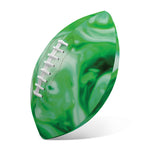 Green Acid Melt Print Rugby Ball