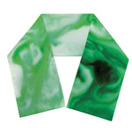 Green Acid Melt Print Scarf