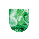 Green Acid Melt Print Toilet Lid Cover