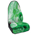 Green Acid Melt Print Waterproof Car Seat Cover
