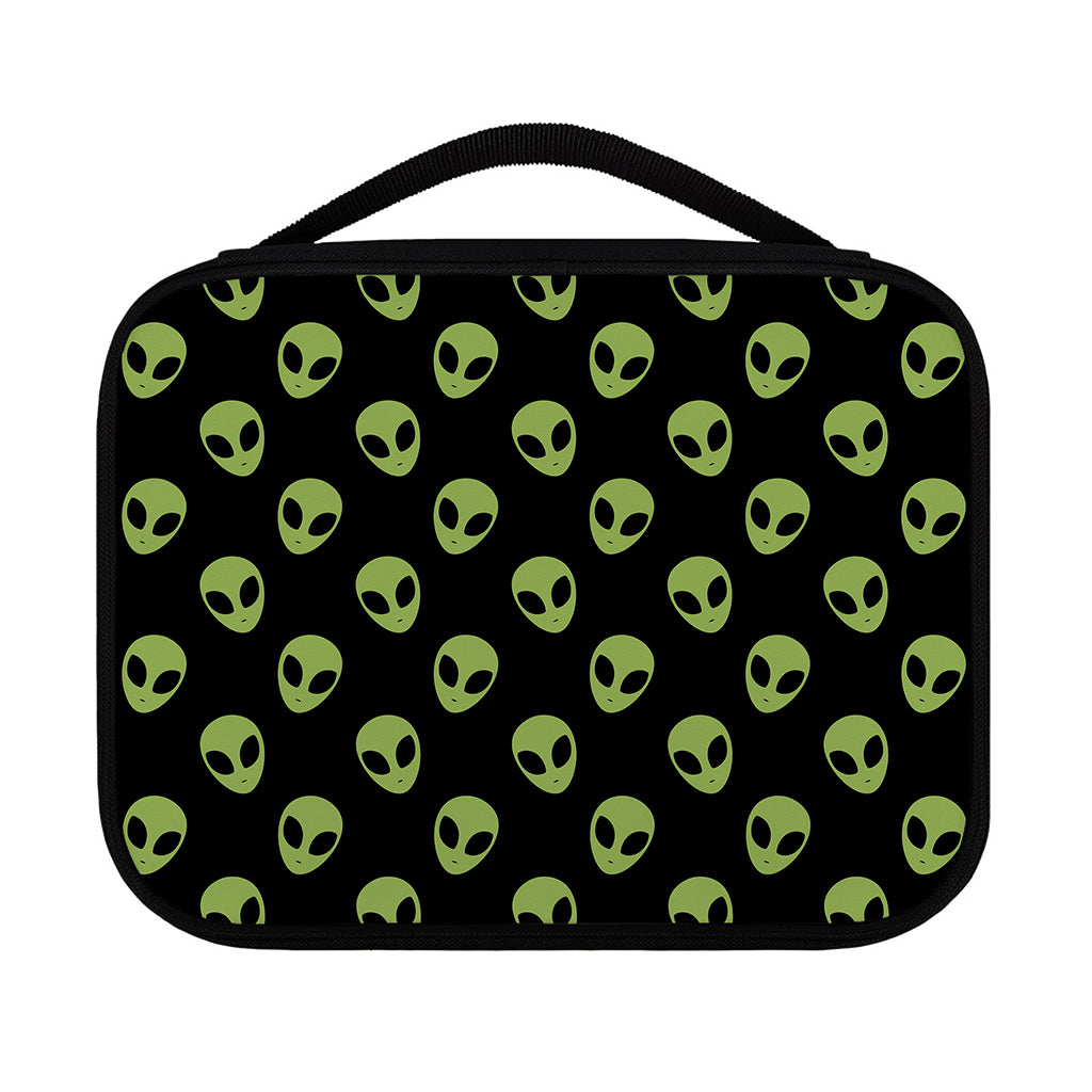 Green Alien Face Pattern Print Classic Bible Case