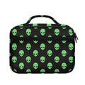 Green Alien Face Print Briefcase Bible Bag