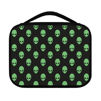 Green Alien Face Print Classic Bible Case