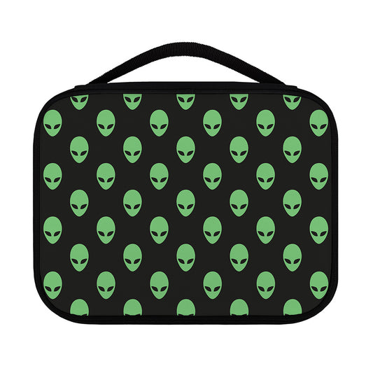 Green Alien Face Print Classic Bible Case