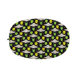 Green Alien UFO Space Print Car Side Mirror Covers