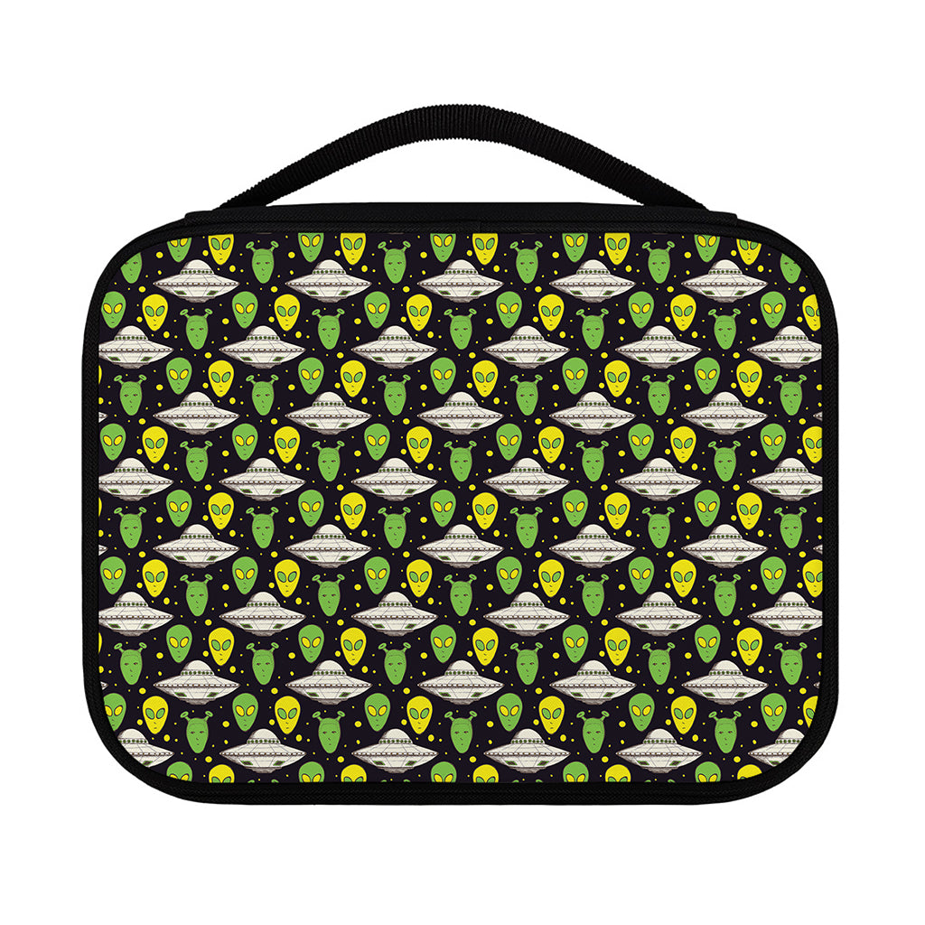 Green Alien UFO Space Print Classic Bible Case