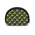 Green Alien UFO Space Print Coin Purse