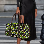 Green Alien UFO Space Print Duffle Bag