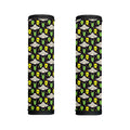 Green Alien UFO Space Print Handle Covers