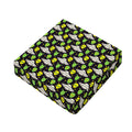Green Alien UFO Space Print Outdoor Seat Cushion Cover