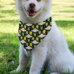 Green Alien UFO Space Print Over The Collar Dog Bandana
