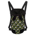 Green Alien UFO Space Print Pet Carrier Backpack