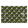Green Alien UFO Space Print Placemat