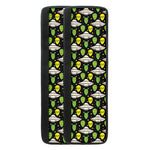 Green Alien UFO Space Print Refrigerator Handle Covers
