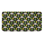 Green Alien UFO Space Print Towel