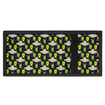 Green Alien UFO Space Print Trifold Wallet
