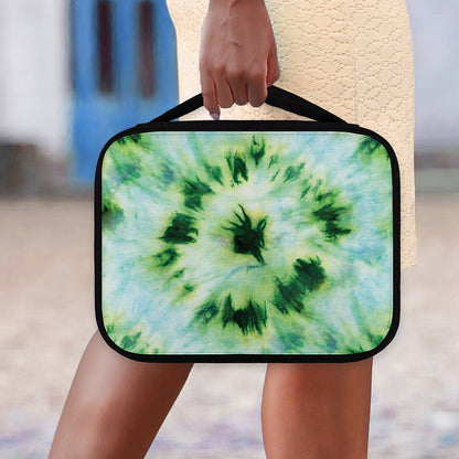 Green And Black Acid Wash Tie Dye Print Classic Bible Case