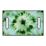 Green And Black Acid Wash Tie Dye Print Golf Cart Seat Cover