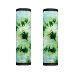 Green And Black Acid Wash Tie Dye Print Handle Covers